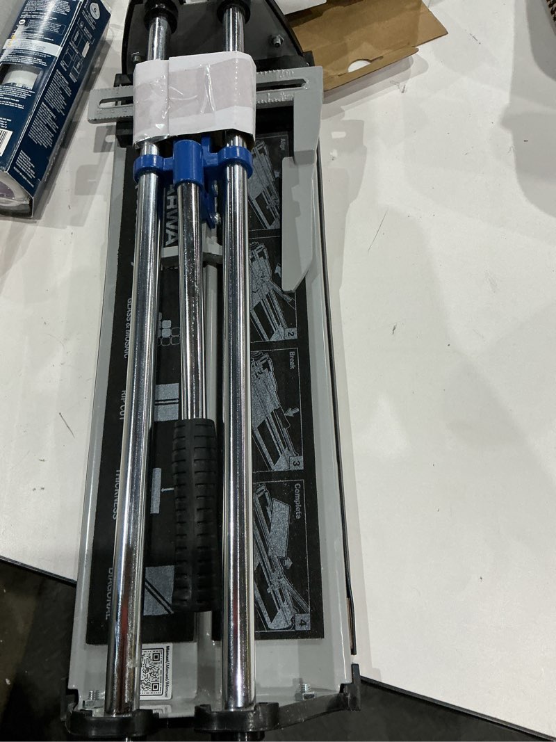 Condition photo showing Good Condition for marshalltown tile cutter, cuts ceramic and glass mosaic