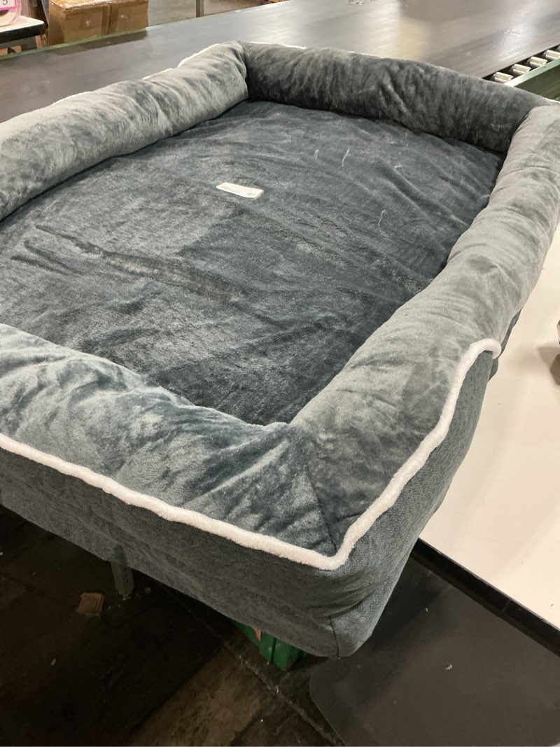 Condition photo showing Good Condition for Homemate Dog Bed Large Sized Dog: 42x30 inch Orthopedic Large Dogs Bed XL Outdoor Pet Cat Bed Sofa Supplies with Toy Dogs Crate Pad Couch with Removable Washable Cover & Non-Slip Botton Dark Grey 42.0"Lx30.0"Wx7.0"H 00-Dark Grey