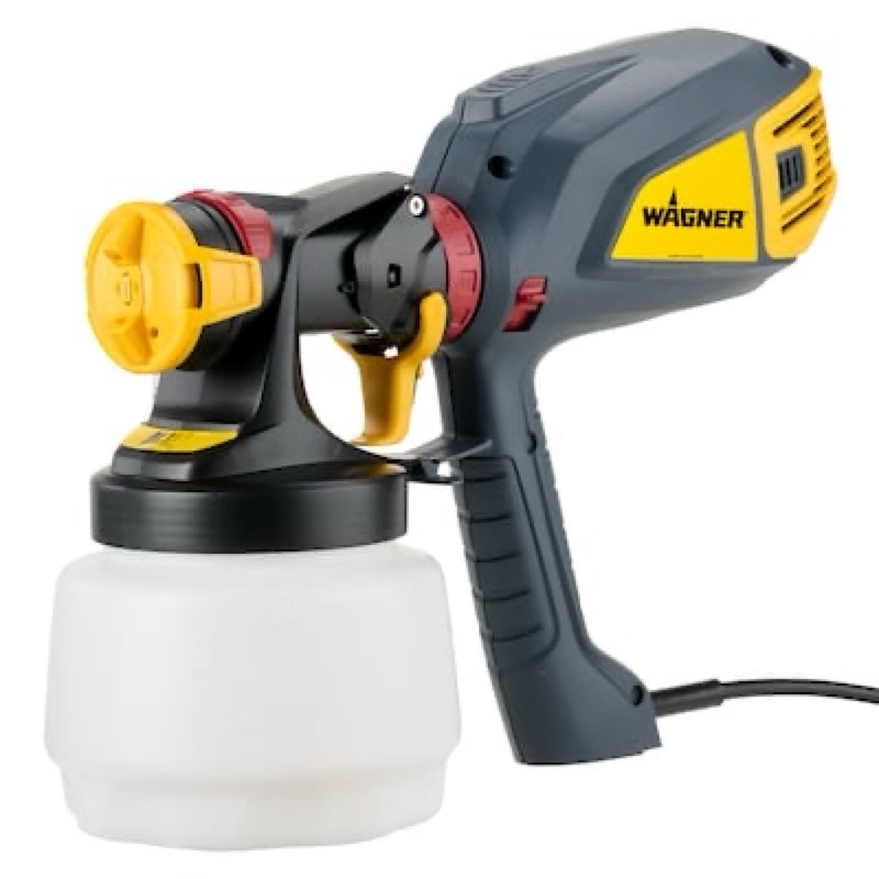 wagner flexio 1500 electric handheld hvlp paint sprayer (compatible with stains)