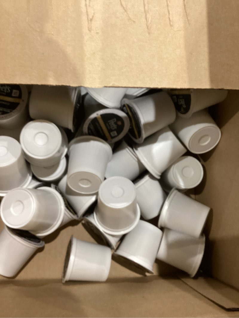 Condition photo showing Good Condition for Peet's Coffee, Medium Roast Keurig K-Cup Pods, 100% Arabica Coffee - Café Domingo 54 Count (1 Box of 54 Pods) Café Domingo 54 Count (Pack of 1)