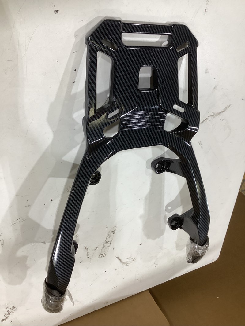 Condition photo showing Good Condition for carbon-fiber-pattern motorcycle or scooter rear luggage carrier rack
