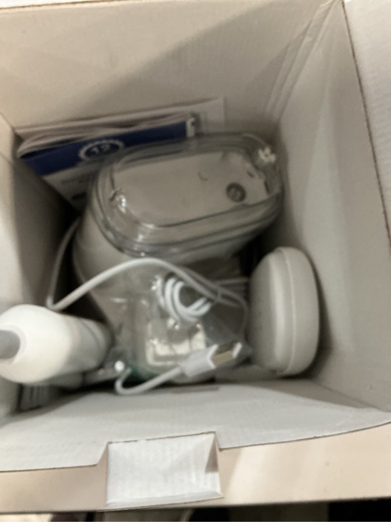 Condition photo showing Good Condition for electric toothbrush with water flosser, upgraded 2.0 electric toothbrush for adults, 5 floss speeds & 3 modes with 3 brush + 1 nozzle, 500ml tank, ipx7 waterproof for braces & gum care - white gold
