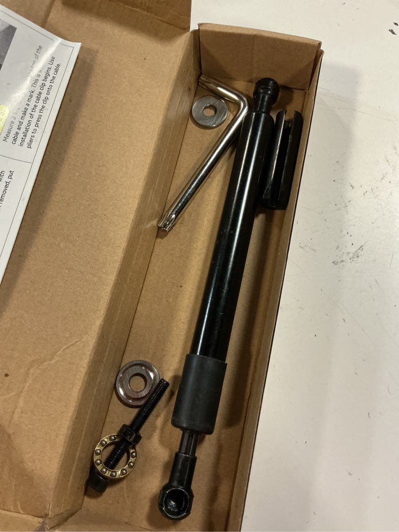 Condition photo showing As Is for Truck Tailgate Assist Shock 43301 Compatible with 2009-2018 Dodge Ram 1500, 2010-2024 Ram 2500/3500, 2019-2024 Ram 1500 Classic black