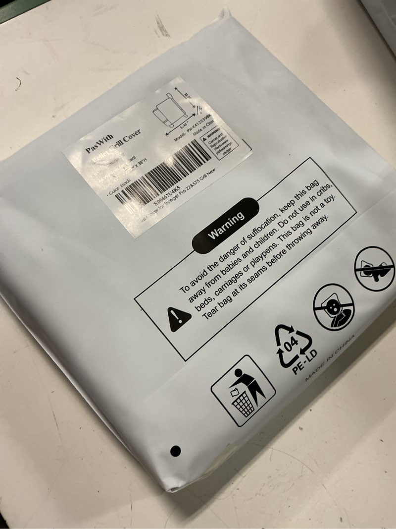 Condition photo showing New/Like New for grill cover for traeger pro 22/575 series bac503,[900d heavy duty waterproof upgraded] wood pellet smoker grill cover for pro 575,accessories for traeger lil'tex elite,eastwood