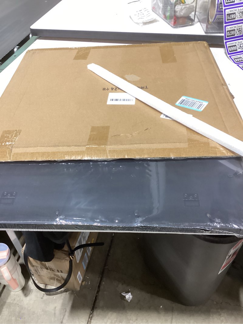 Condition photo showing Good Condition for 20x24 Picture Frame Black – Aluminum Wall Frame with Real Glass, 16x20 Frame with Mat or 20 x 24 Without, Large Metal Poster Frames for Horizontal or Vertical Display Black 20x24