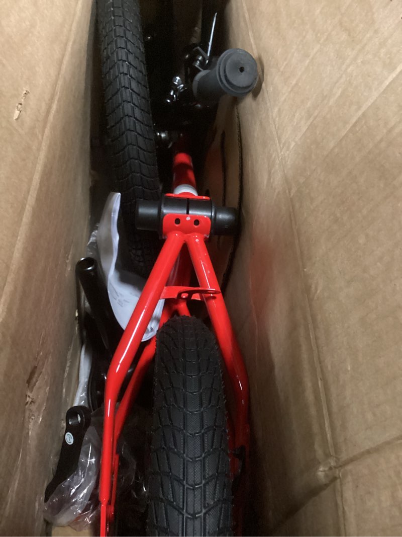 Condition photo showing Good Condition for balance bike 2 in 1 for kids 1.5-7 years old, convertible training bike with removable pedals, coaster brake & v-brake, 12/14/16 inch wheels with durable off-road tires | learn to ride in hours