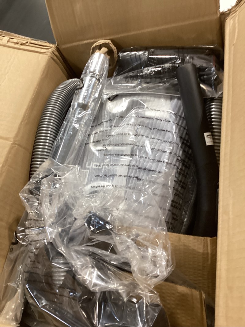 Condition photo showing Good Condition for aspiron canister vacuum,1600w/40kpa canister bagged vacuum,4qt dust bag, h13 hepa filter, 5 tools, p