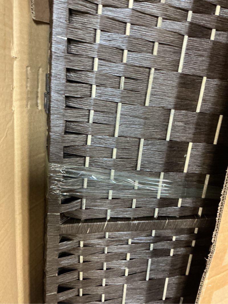 Condition photo showing Good Condition for tem no.:hy-p190511 mayoliah 4 panel room divider screen 6ft tall foldable privacy dividers indoor wall partition room separator grey