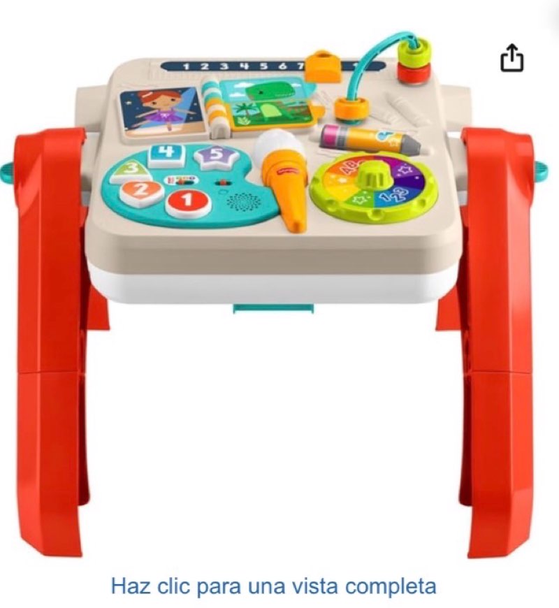  Fisher-Price Juguete para Bebés Mesa de Actividades 4 en 1 para bebés de 6 Meses en adelante