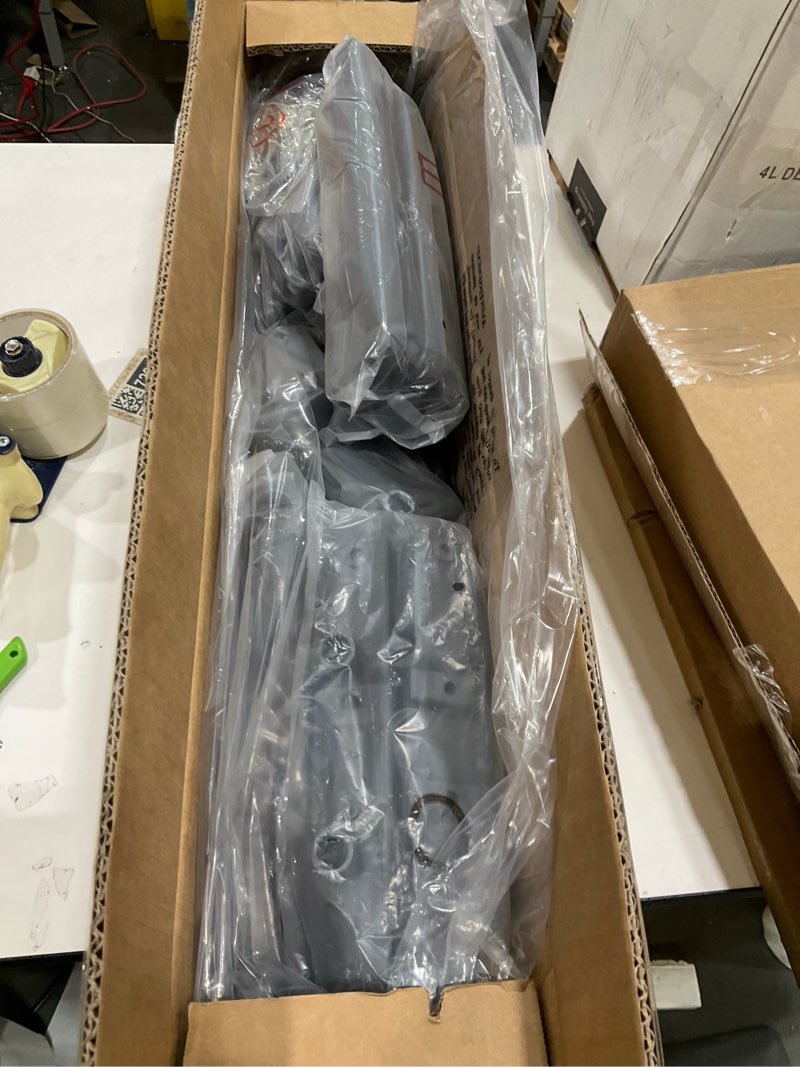 Condition photo showing Good Condition for HOMIDEC Clothes Drying Rack, Oversized 4-Tier(67.7" High) Foldable Stainless Steel Drying Rack Clothing, Movable Drying Rack with 4 castors, 24 Drying Poles and 14 Hooks for Bed Linen, Clothing, Grey Gray