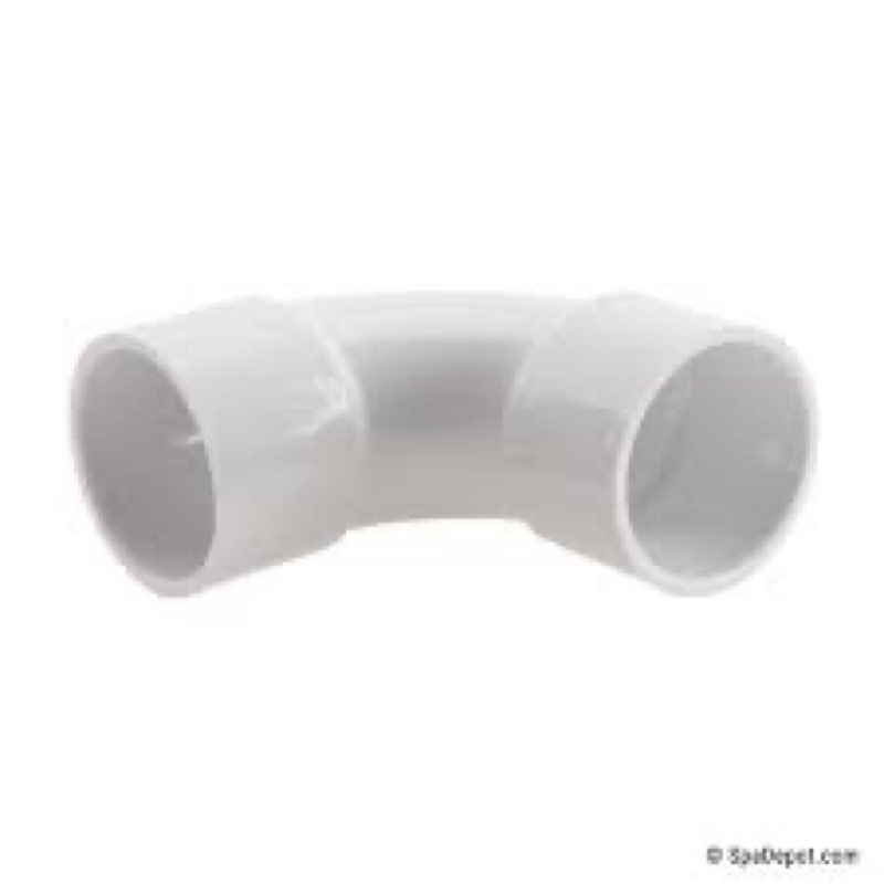  Similar LOT OF 5 1.5\\\" POLYPROPYLENE 90 DEGREE ELBOW FITTING PP NEW(OTHER)
