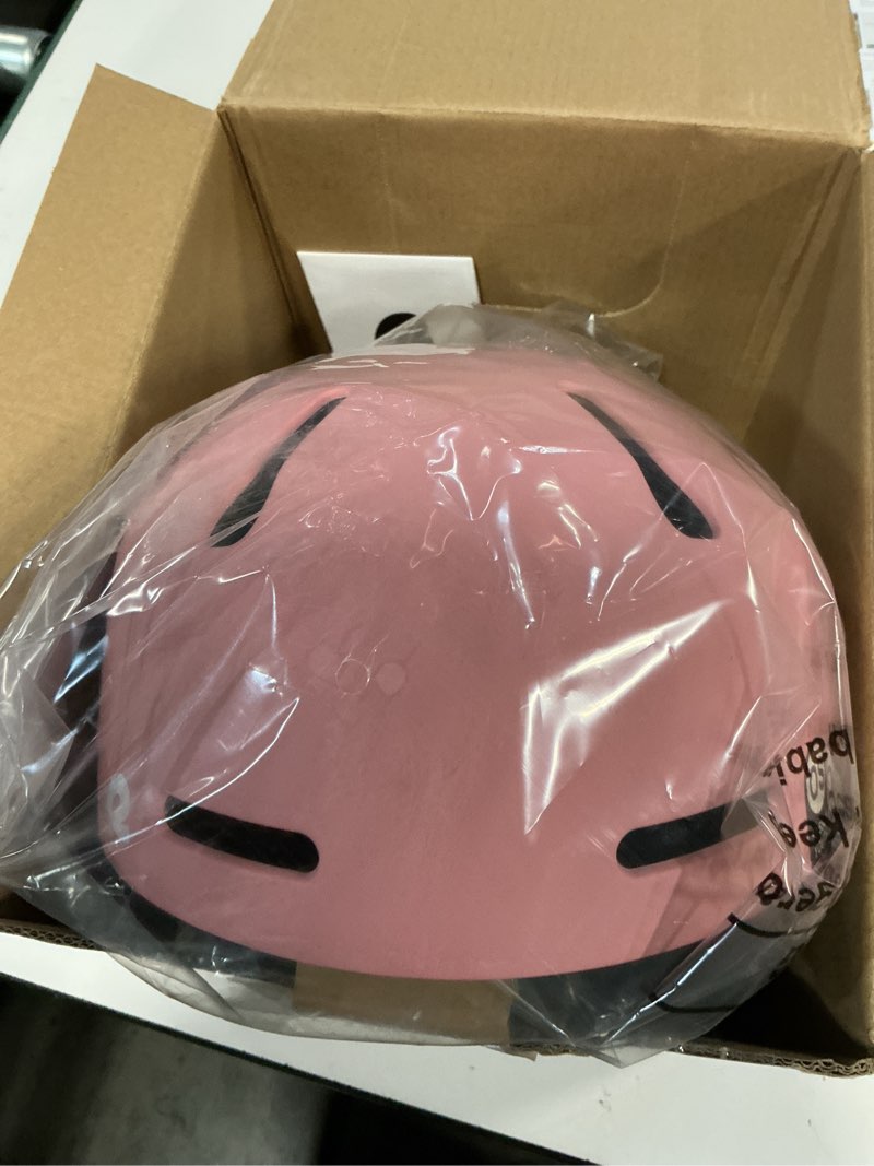 Condition photo showing Good Condition for Retrospec Comstock Ski Helmet - Snowboard Helmet for Adults & Youth - Adjustable Fit Snow Helmet with Protective Shell and Breathable Vents for Men, Women, Boys & Girls Matte Rose Youth: 52-55cm