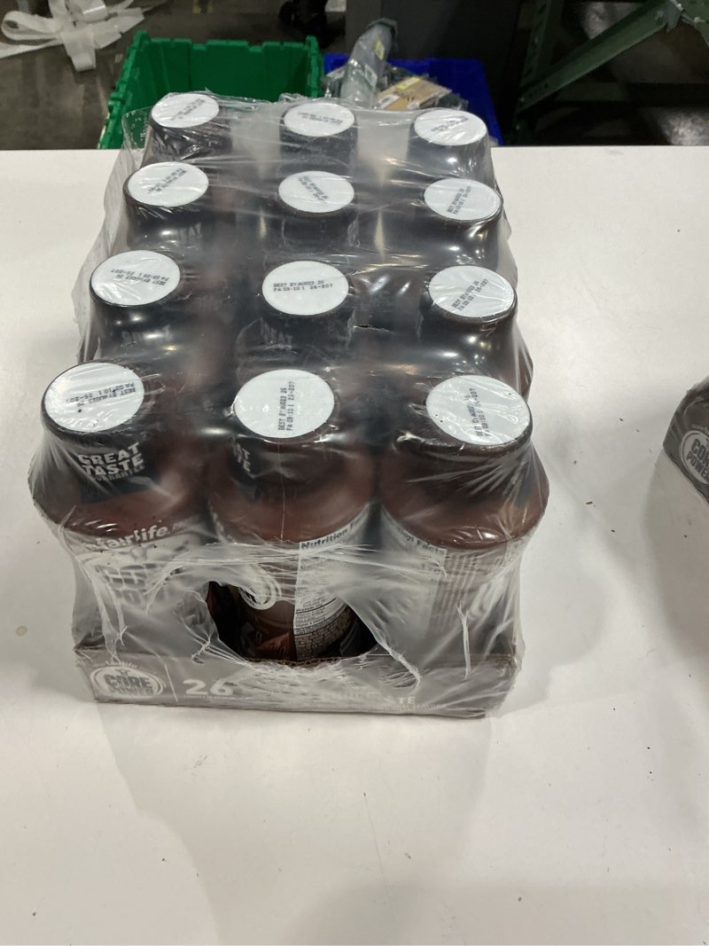 Condition photo showing New/Like New for Best by 08/23/26 Core Power Protein Shake, Chocolate, 26g Bottle, 14oz, 12 Pack