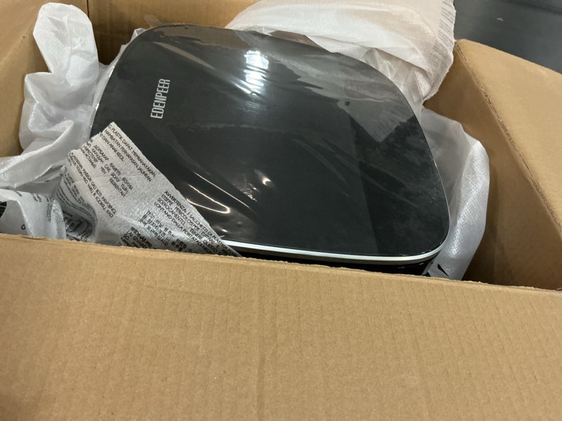 Condition photo showing Good Condition for 6 QT Large Air Fryer, Fits a 12" Pizza, Dual Heating Technology,11-IN-1, 450F Air Fryer with Window and Light, Smart Digital Wide Fryer with Basket, Extra Large Family Size 6 QT with Unique Design