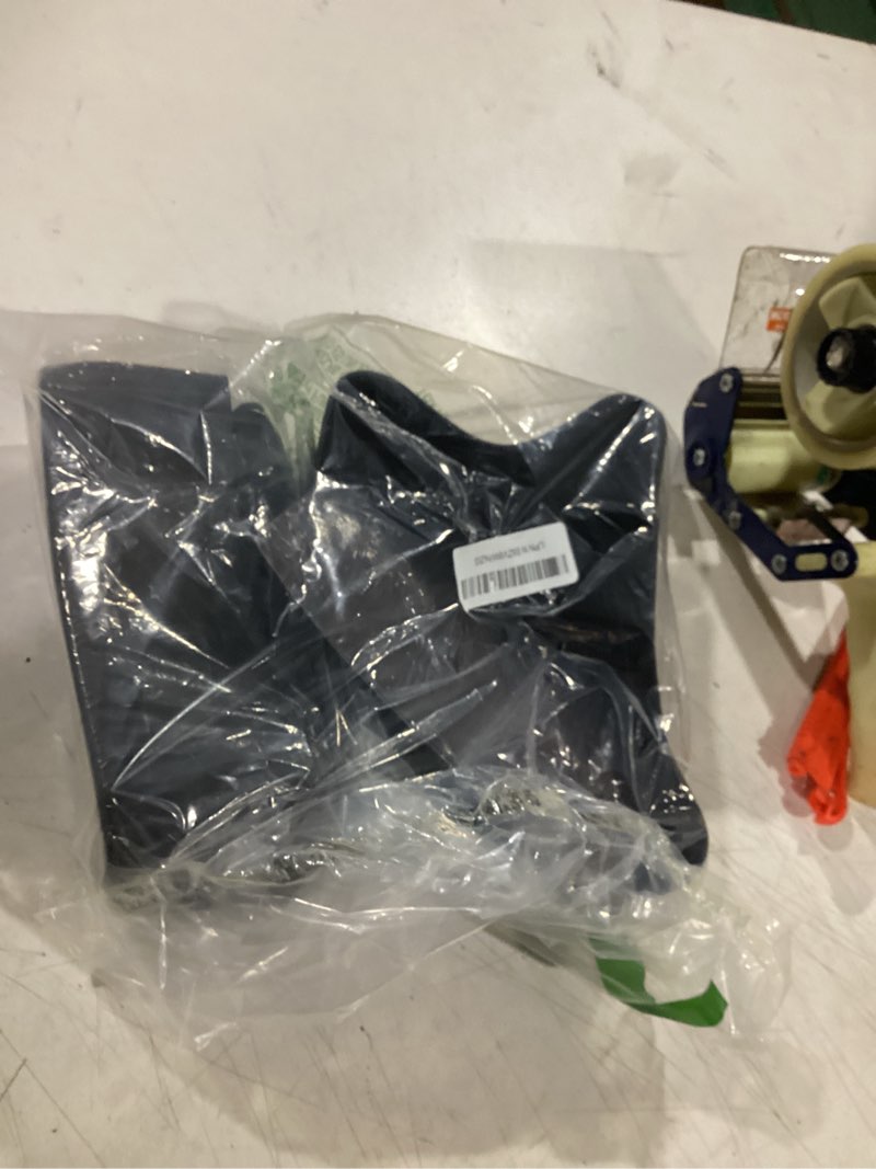 Condition photo showing As Is for silicone air fryer liners 10qt, reusable airfryer basket liners for ninja dz550/dz401, 2pcs 5qt large air fryer accessories, dishwasher safe (8.46 * 5.9 inch ?10 qt?, dz401 - black) black 8.46 x 5.9 inch (10 qt)