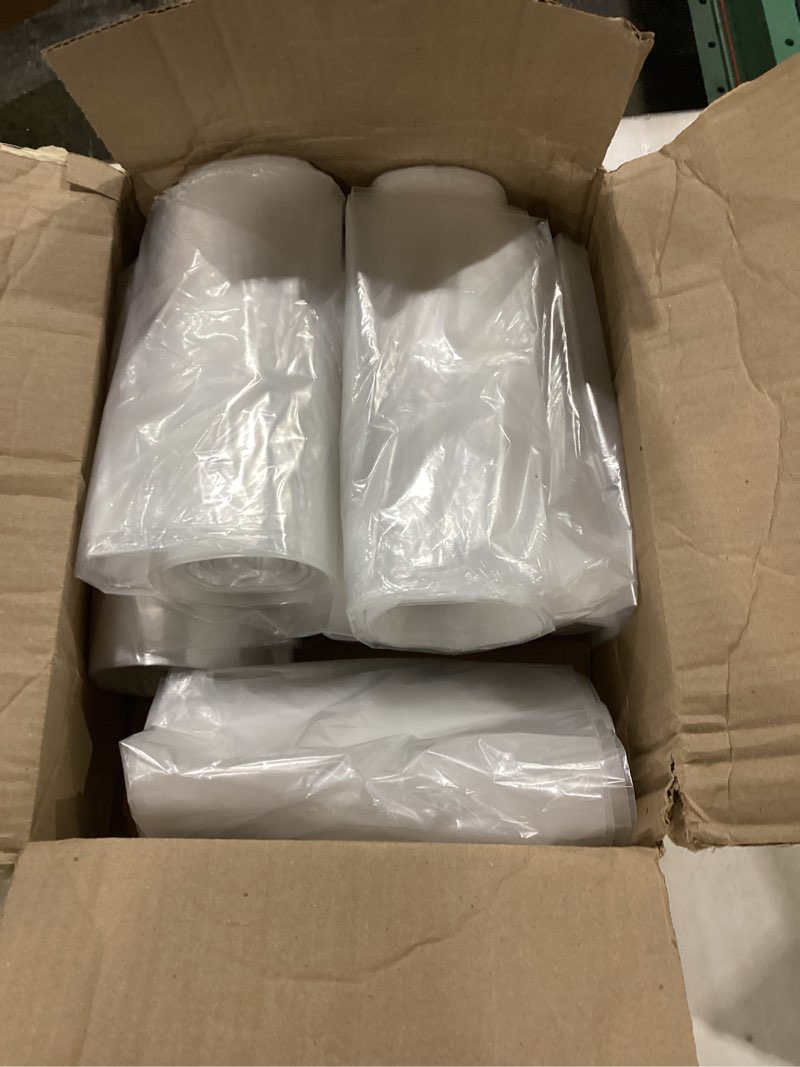 55-60 Gallon Trash Bags Heavy Duty, (MegaValue Pack 150 COUNT) Extra Large Clear 50-60 Garbage Bags,