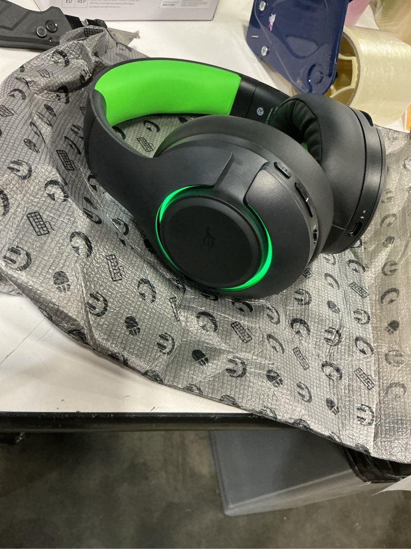 Condition photo showing Good Condition for acer wireless gaming headset for xbox series x|s & xbox one, bluetooth 5.4 headphones with noise canceling mic, 3d surround sound, 40h battery, compatible with pc, ps5, switch, mac - black green