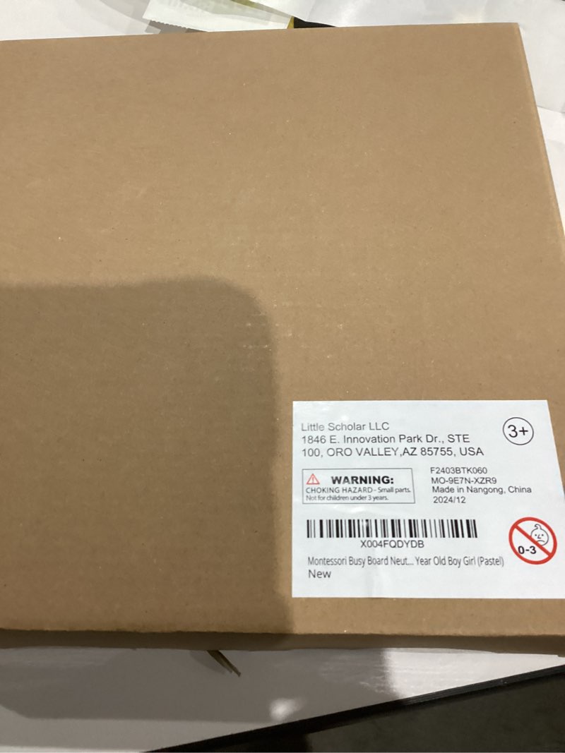 Condition photo showing New/Like New for Montessori Busy Book for Toddlers 1-3, Pastel Aesthetic, Interactive Play, Learning Curriculum, 1-3 Year Old Boy Girl Birthday Gift, Travel Fun, Educational Daycare Toy, Visual Cognitive Skills