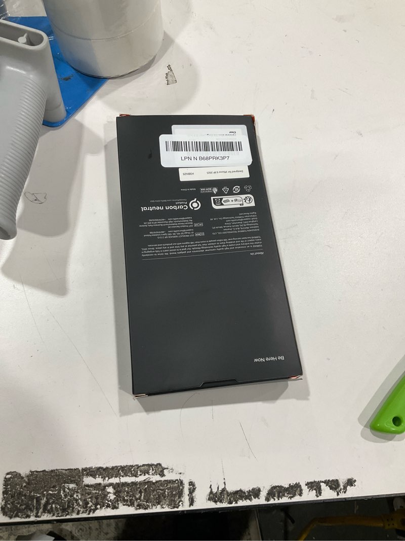 Condition photo showing Good Condition for TORRAS Magnetic Slim-Fit for iPhone 17 PRO MAX Case, Ultra-Thin 17 ProMax Phone Case Compatible with MagSafe, Light Anti-Scratch Matte Hard PC Bayer 6.9 inch OriginFit, Clear Diamond Clear for iPhone 17 Pro Max 6.9 inch