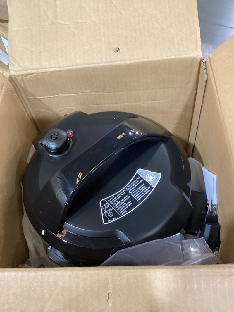 Condition photo showing Good Condition for comfee’ 12-in-1 electric pressure cooker, instant multi, non-stick pot, yogurt maker, rice cooker, slow, sauté steamer, pressure cooker 6 quart black black 6 quarts