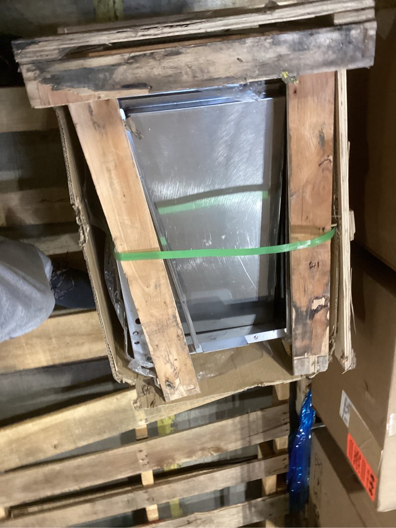 Condition photo showing As Is for EMPURA 36" Countertop Gas Radiant Charbroiler with Reversible Cast-Iron Grate for Buffet Food Truck | (3) Burners, 90,000 BTU | 36"W x 32.3"D x 13.3"H, Stainless Steel (Includes: LP Conversion Kit) Standard-Duty 36" Wide