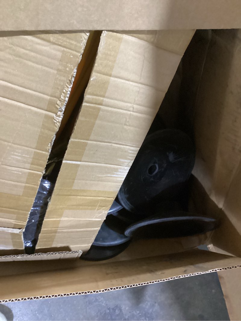 Condition photo showing As Is for Adjustable Height Agility Hurdle Set Multi-Function Soccer Trainning Pole Set Coaching Sticks with Rubber Base 4.9 FT Pack of 6