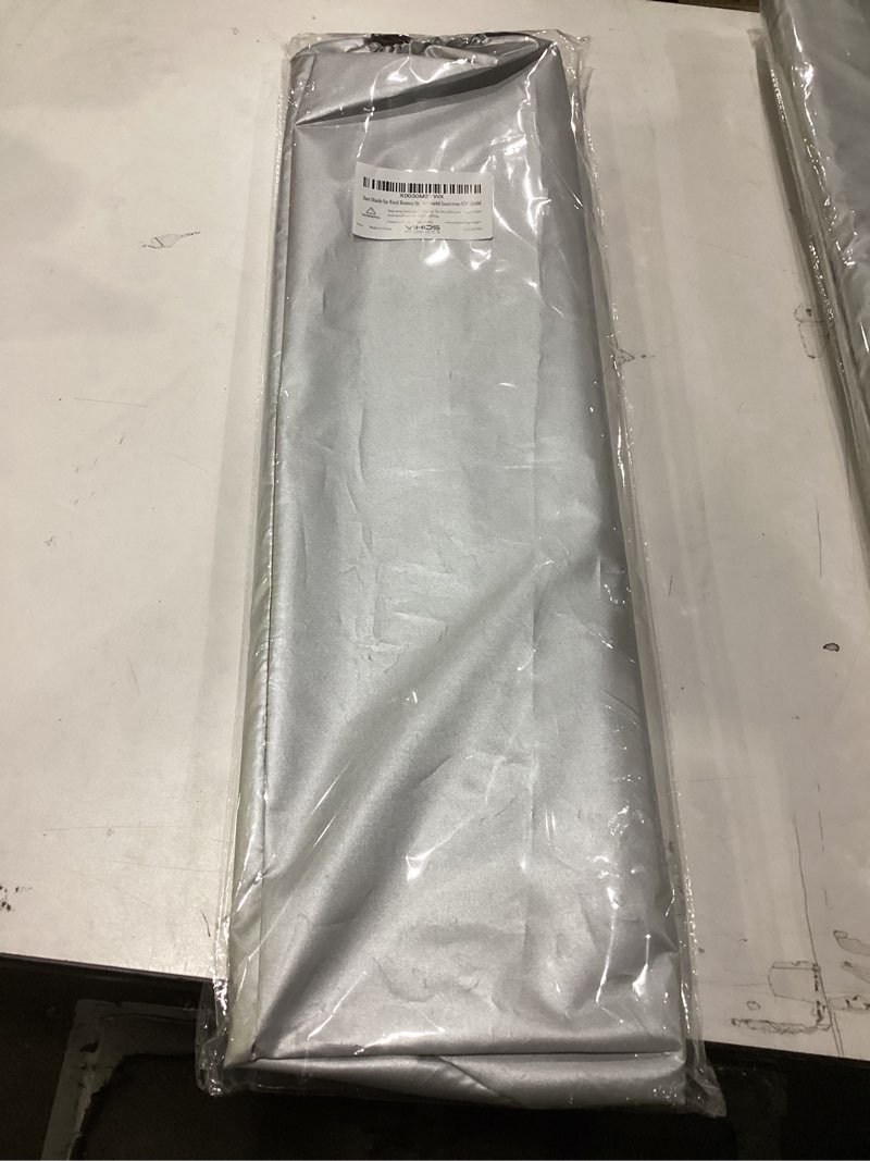 Condition photo showing New/Like New for Windshield Sun Shade Compatible with Ford Bronco Sport, Only Fit for 2021-2025 Ford Bronco Sport, Part Number VM1PZ-78519A02-A for Windshield Front Window Sunscreen UV Shield