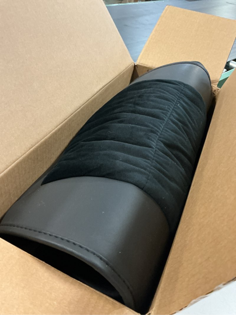 Condition photo showing As Is for Car Seat Cushions, Car Seat Cover Foldable Portable Seat Cover for Back and Seat Cushions with Bottom Anti Slip Silicon(1 Pack/Black)