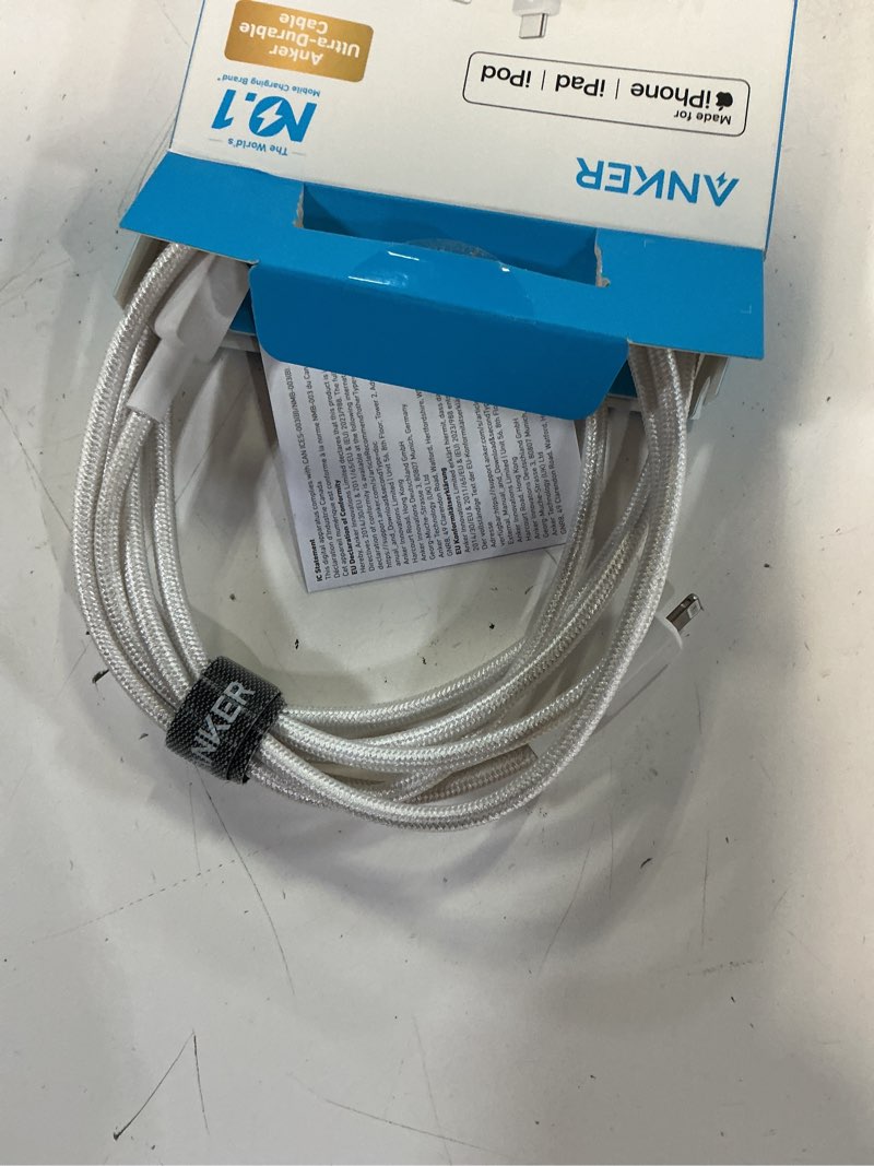 Condition photo showing Good Condition for anker 322 usb-c to lightning connector cable - 6ft braided