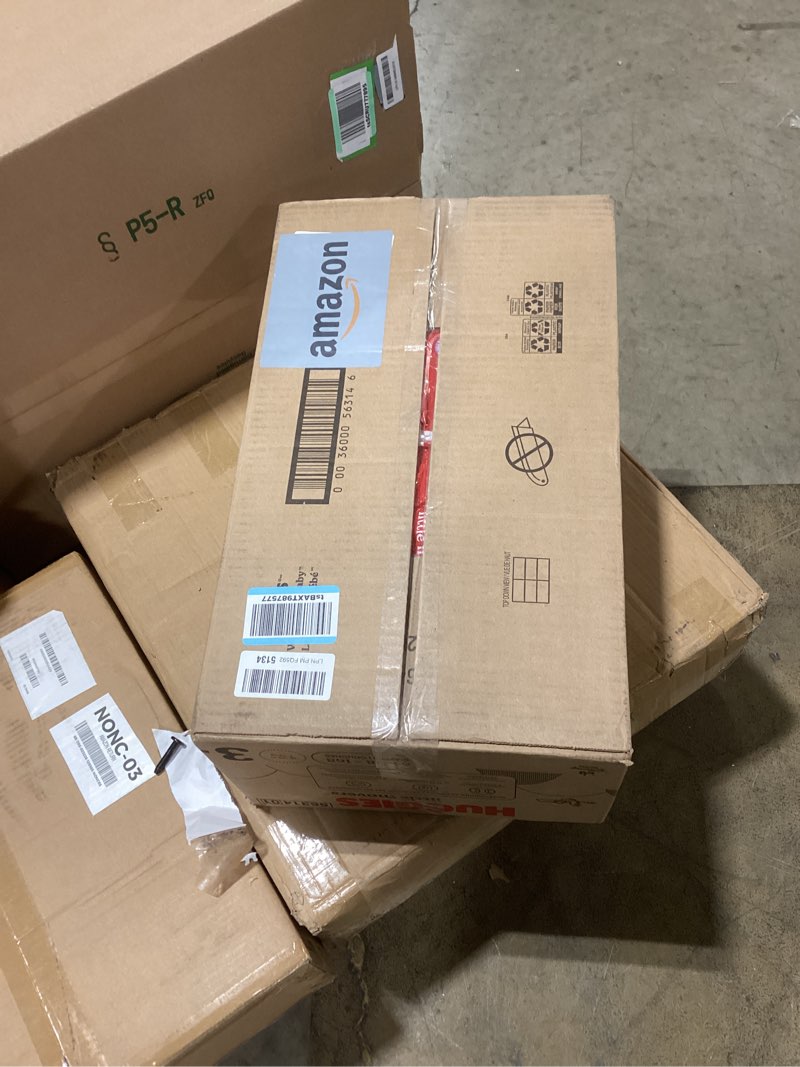 Condition photo showing Good Condition for huggies size 3 diapers, little movers baby diapers, size 3 (16-28 lbs), 168 count (6 packs of 28), packaging may vary
