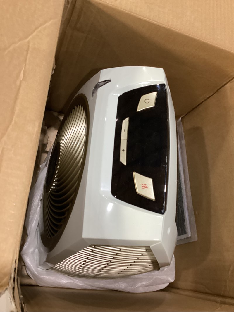 Condition photo showing Good Condition for Vornado AVH10 (2025) Space Heater for Home, Fan Only Option, Digital Display with Adjustable Thermostat, Advanced Safety Features, Auto Climate Control, Whole Room Electric Heater for Indoors, White AVH10 (2025 Model)