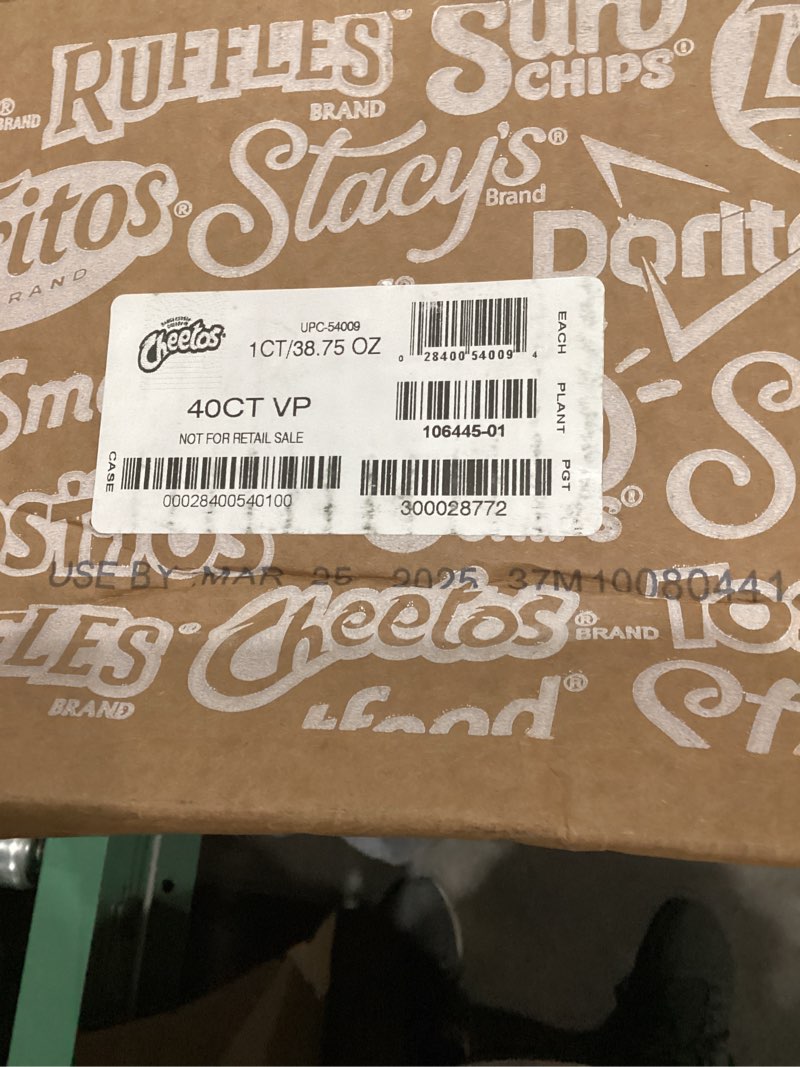 Condition photo showing Good Condition for Cheetos Cheese Flavored Snacks, Variety Pack, (Pack of 40)