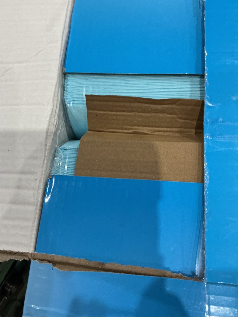 Condition photo showing Good Condition for 100 count 22” x 22” super absorbency disposable underpads, leakproof quick drying disposable pads for baby, puppy and adults, puppy pads, cat pee pads for dogs, potty puppy training pads 100 count 22" x 22"