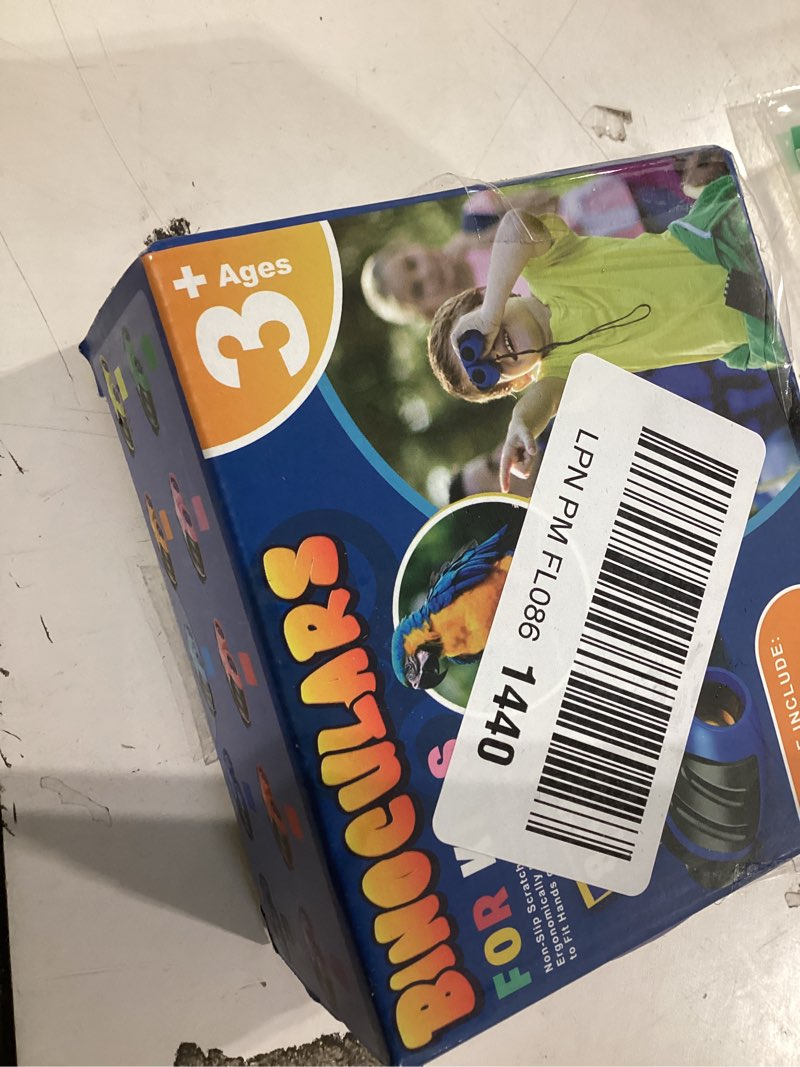 Condition photo showing Good Condition for let's go! binocular for kids, compact high resolution shockproof binoculars orange