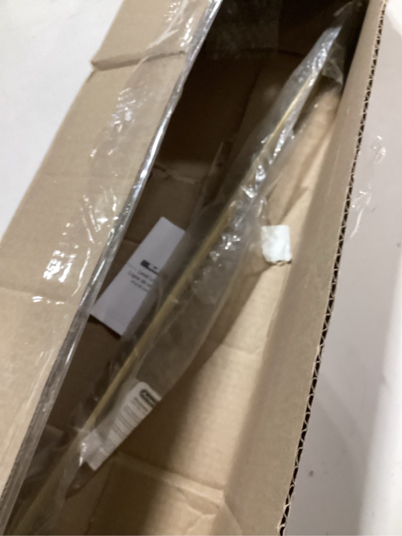 Condition photo showing As Is for Amerock BP54026BBZ | Golden Champagne Appliance Pull | 24 inch (610mm) Center-to-Center Cabinet Handle | Bar Pulls | Furniture Hardware Golden Champagne 24 inch (610mm) Center-to-Center