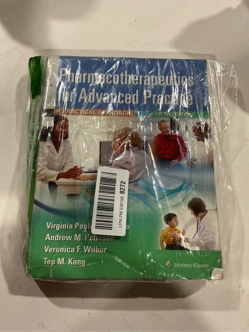 Condition photo showing Good Condition for pharmacotherapeutics for advanced practice: a practical approach