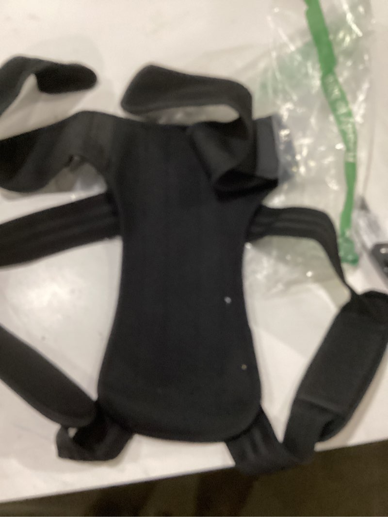 Condition photo showing As Is for Posture Corrector for Kids Adjustable Back Straighter with Shoulder Pads Upper Back Posture Brace for Teenagers to Provide Spinal Support Improve Posture and Prevent Slouching (Small, waist size 15.7-23.6in)