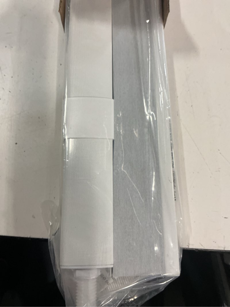 Condition photo showing New/Like New for lazblinds no tools no drill cordless cellular shades, blackout light blocking honeycomb shades for home, thermal insulation blinds for windows, 50" w x 64" h, white blackout-white 50" w x 64" h