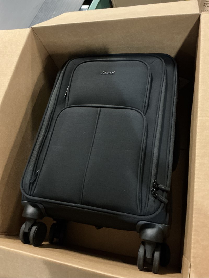 Condition photo showing Good Condition for American Tourister 4 KIX 2.0 Expandable Softside Luggage with Spinner Wheels, 20 SPINNER, BLACK