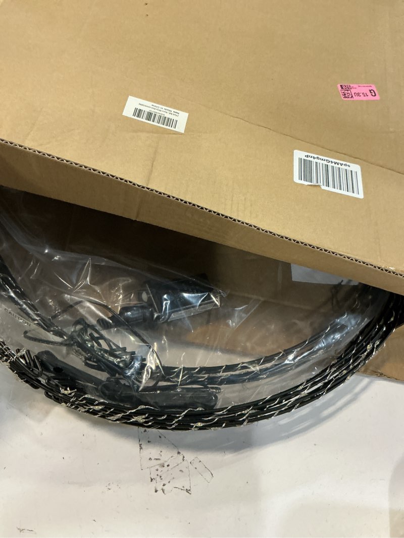 Condition photo showing Good Condition for Joomer 2 Pack Christmas Big Ball Lights, 20IN & 18IN Foldable Metal Sphere Lights Waterproof with Timer, Plug-in Hanging Tree Globe Light for Christmas Decorations-Warm White (Non-connectable) Warm White Plugin (20in+18in)