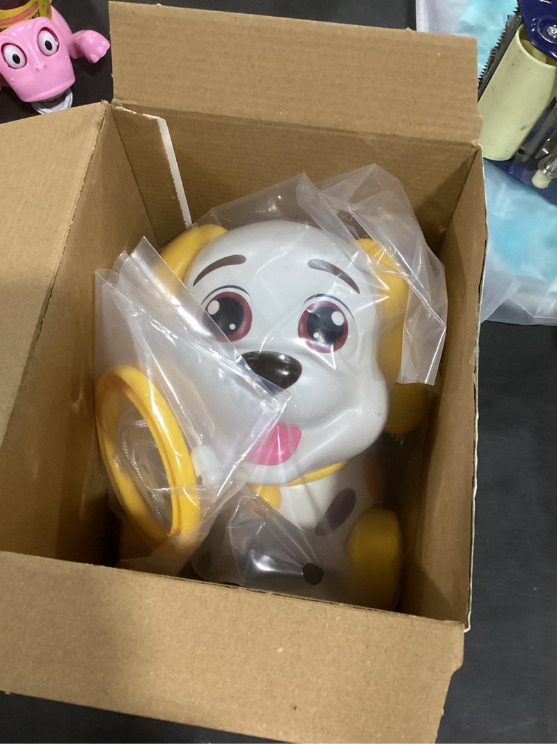 Condition photo showing New/Like New for Baby Toys 6-12 Month, 1st First Birthday Gift for 1 Year Old Boys Girls, Musical Crawling & Walking Puppy Toy 6 7 8 9 10 12-18 Month Old Bilingual Learning Developmental Toy Yellow/White/Brown