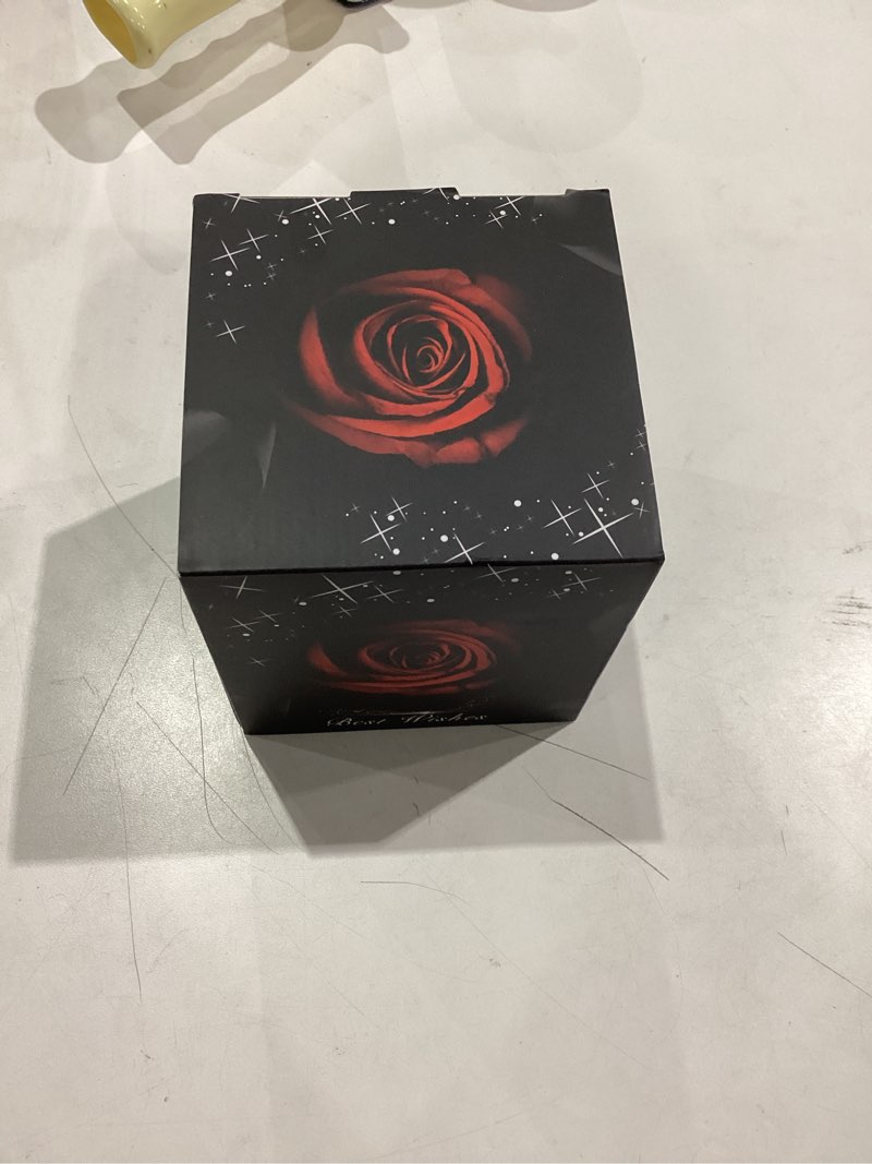 Condition photo showing New/Like New for Childom Birthday Gift for Women,Purple Preserved Flowers Rose Gifts for Mom,Christmas Rose Gifts For Women Her Mom Friend,Romantic Valentines Present for Wedding Anniversary Engagement Graduation