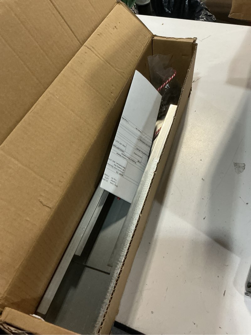 Condition photo showing Good Condition for chain drive enclosed c-channel garage door opener rail extention kit extension kit