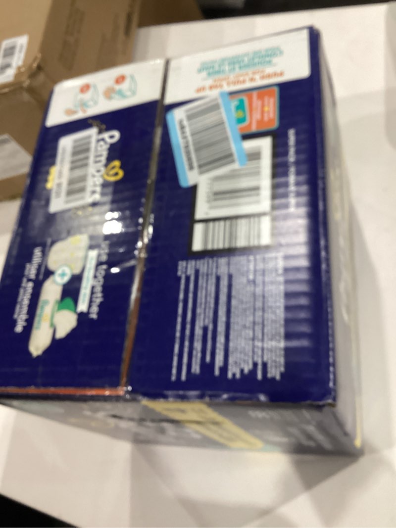 Condition photo showing Good Condition for pampers zzz overnight diapers, size 4 (22-37 lbs), 58 count, nighttime protection disposable baby diaper, night time leak and skin protection size 4 58