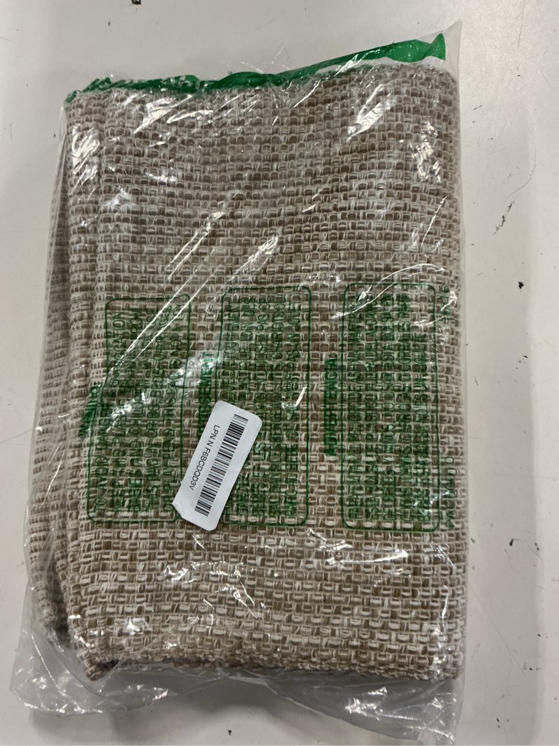 Condition photo showing Good Condition for urban villaplacemats for dining table 100% cottonplacemats 14''x20'' over sized tablemats set of 6 placemats egg shell two tone tablemats for family dinners wedding parties everyday useplacemats egg shell 14" x 20"