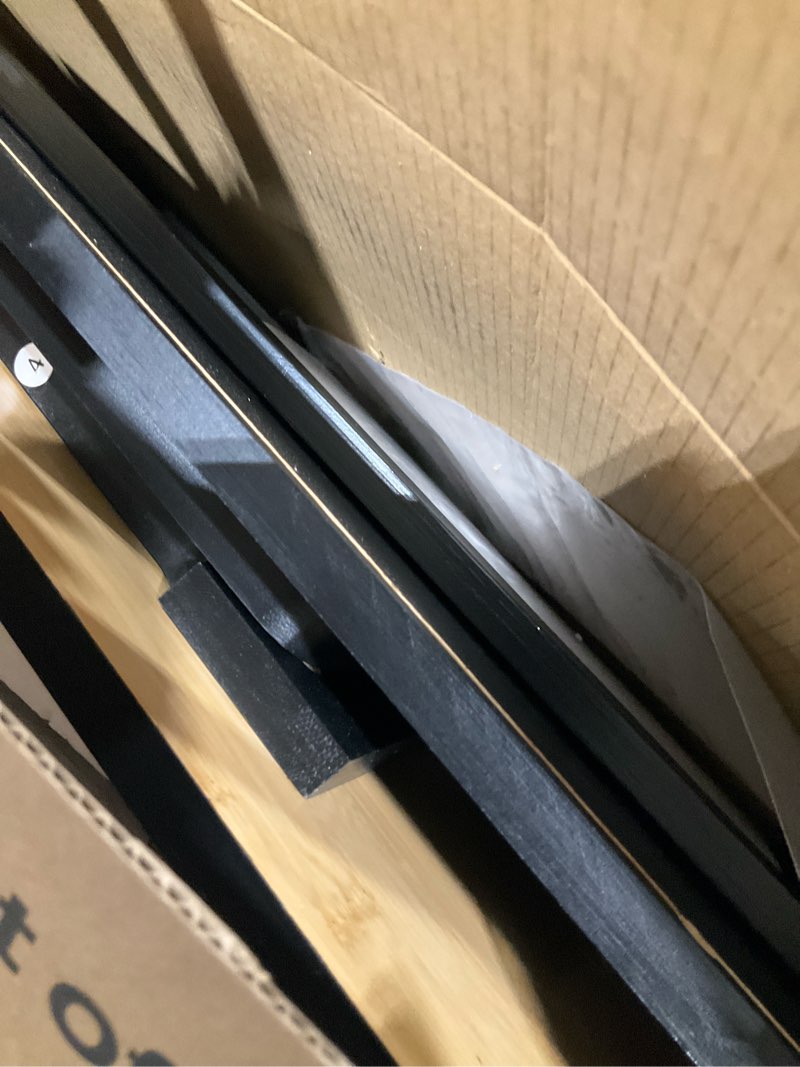 Condition photo showing As Is for Black Bread Box for Kitchen Countertop, Vintage Wooden Counter Breadbox, Homemade Bread Storage Container for Sourdough Loaf, Small Farmhouse Corner Kitchen Countertop Organizer for Cabinet