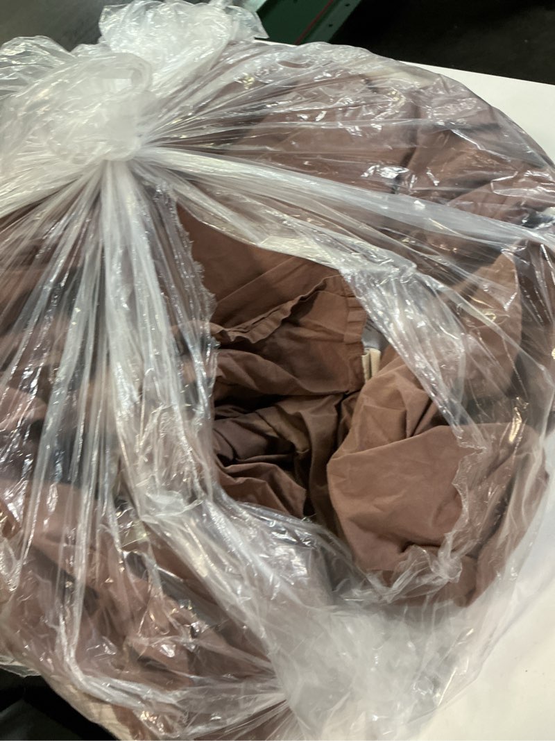 Condition photo showing Good Condition for quince organic brushed cotton sheet set king toffee