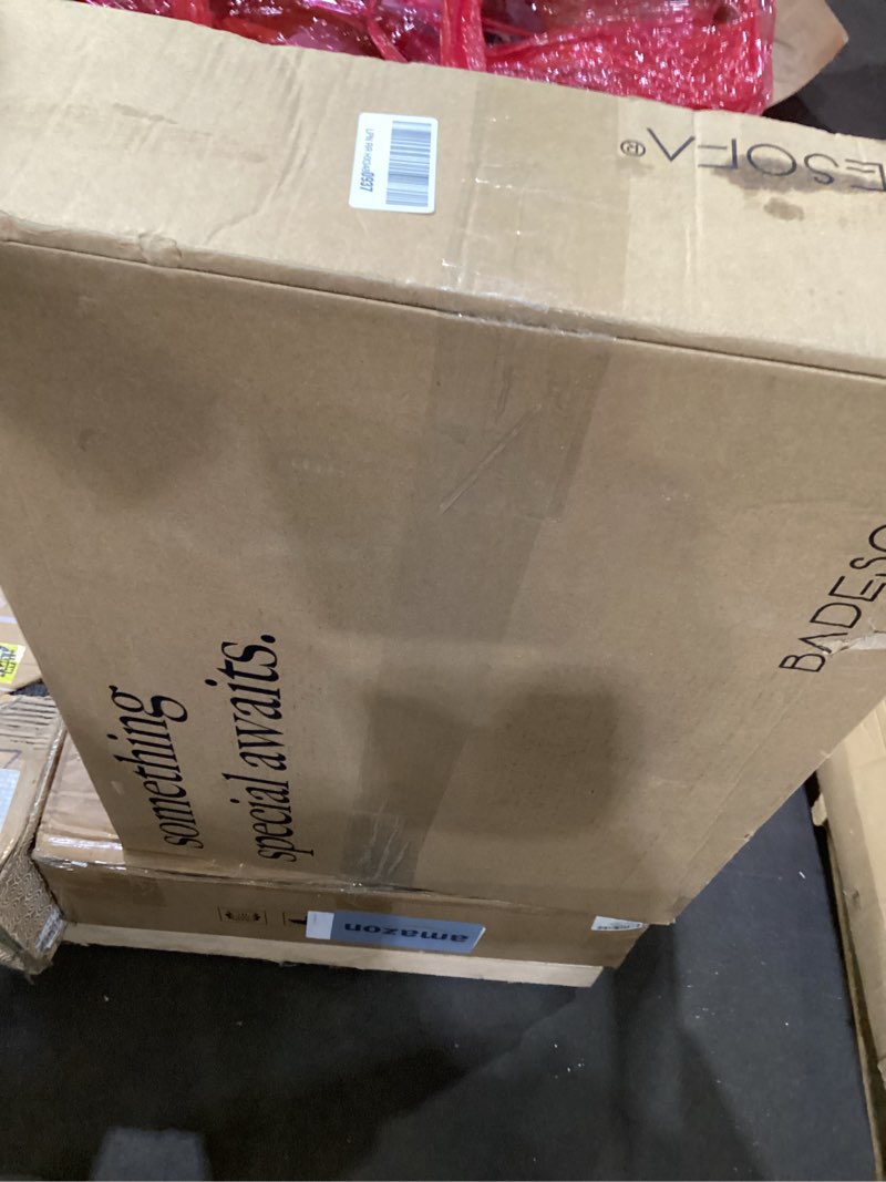 Condition photo showing As Is for BADESOFA® Luxury Bath Pillow M - Lusciously Soft & Comfortable Tub Pillow for Bathtub - Washable & Quick-Drying Bath Back Pillow - Non-Slip Full Body Tub Pillow - Luxury Spa Cushion in Ivory Pearl Ivory Pearl Medium