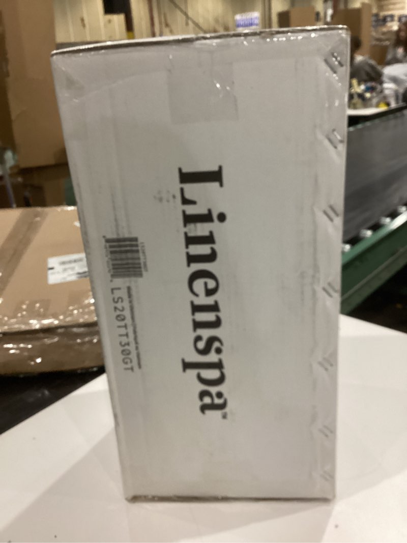 Condition photo showing New/Like New for LINENSPA Memory Foam Mattress Topper - 2 Inch Gel Infused Memory Foam - Plush Feel - Cooling and Pressure Relieving - CertiPUR Certified - Dorm Room Essentials - Twin Size Twin 2 Inch Classic Gel