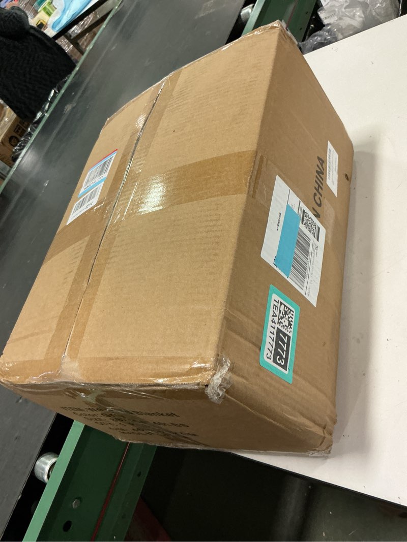 Condition photo showing New/Like New for LBRO2M Cooling Weighted Blanket 20 lbs with One Cooling Side, Flannel Heavy Blanket with Glass Beads, Soft Thick Comfort Blankets for Adults Bed Heavy Blanket 104 X 88 Inches, 40 lbs, Gray